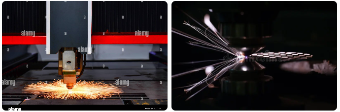 Sheet metal laser cutting